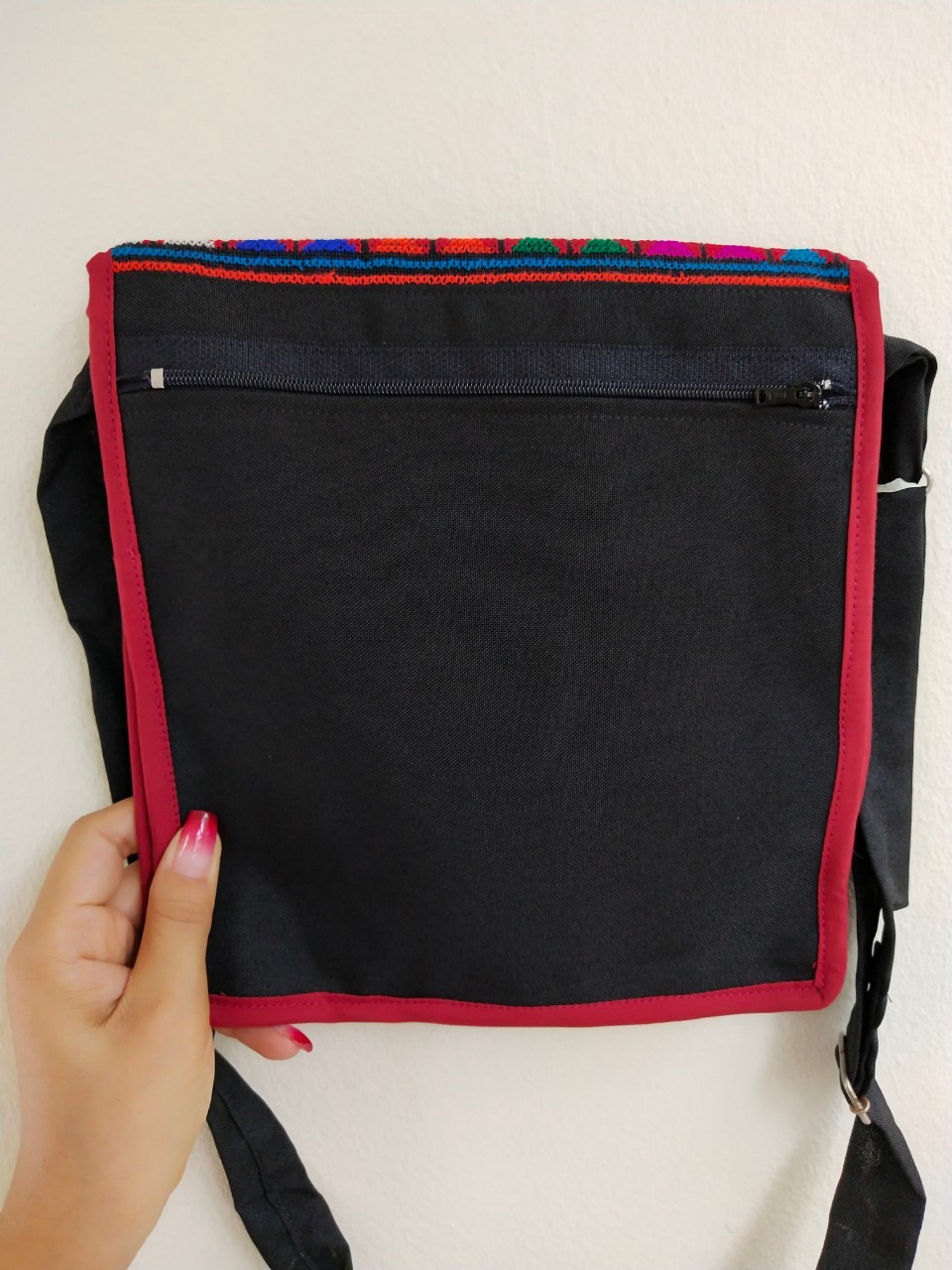 กระเป๋าอาข่าสะพายไหล่ ปรับสายได้