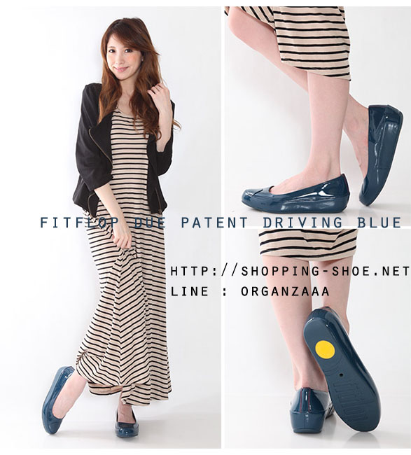 Fitflop Due Patent Diving Blue ของแท้ นำเข้าจาก USA และ UK