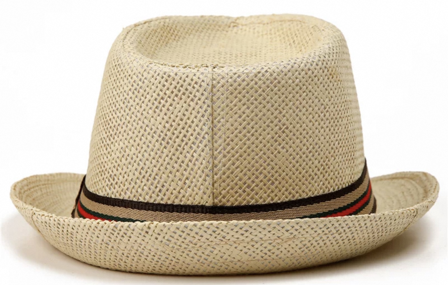 หลากสี!!หมวกสาน แฟชั่น ผู้ชายอังกฤษ แต่งผ้า (น้ำตาล กากี ครีม ดำ)