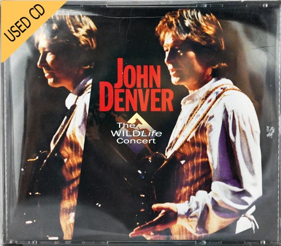 Used CD John Denver - The wild life Concert 2 CD Set