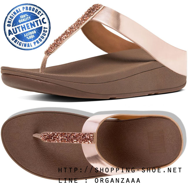 Fitflop Fino Rose Gold ของแท้ นำเข้าจาก USA และ UK