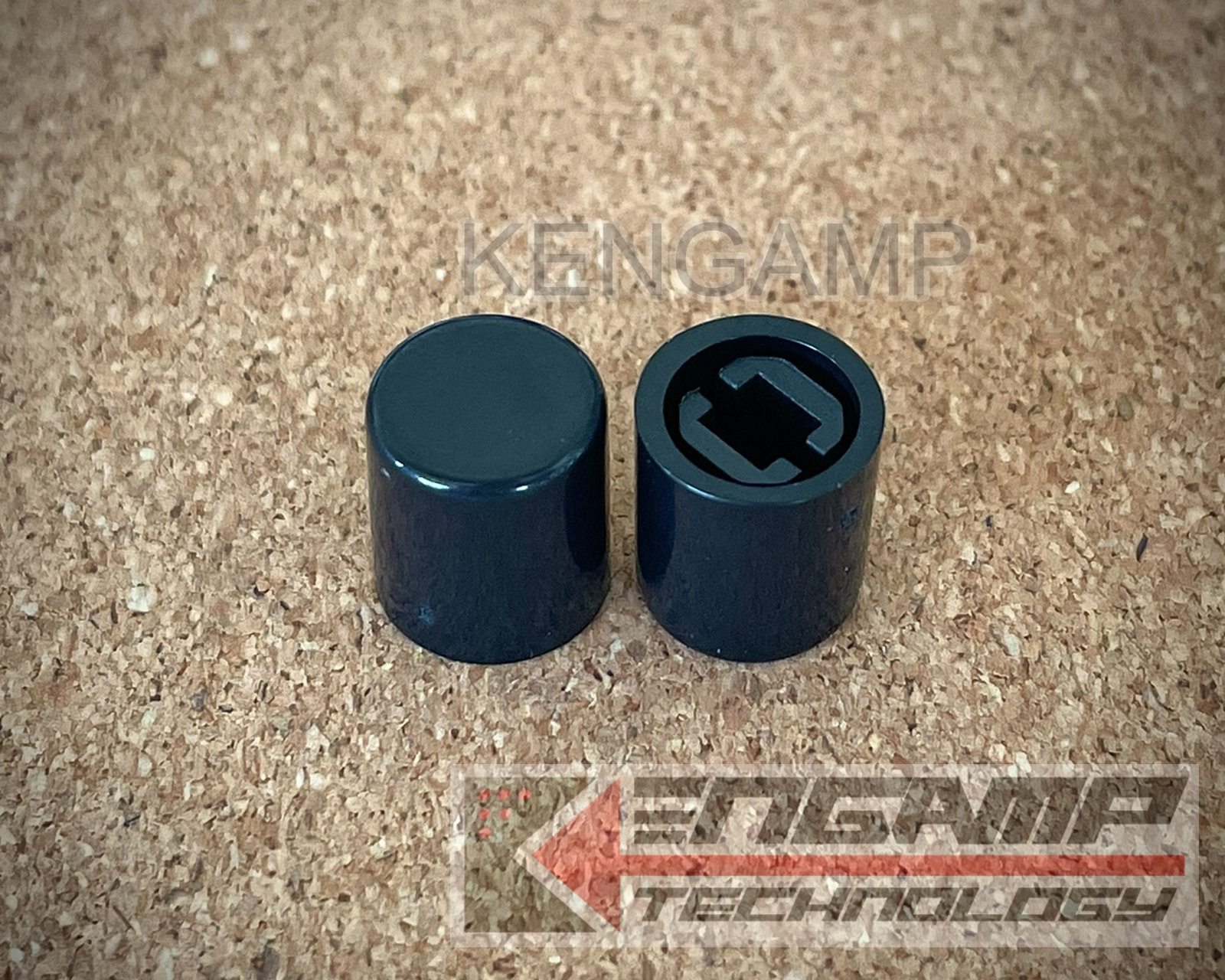 (10ตัว) ปุ่ม ฝาครอบสวิตซ์ A11 สีดำ ใช้สำหรับหัวสวิตซ์ 3.3x3.3mm ขนาด Ø9xH10.5mm