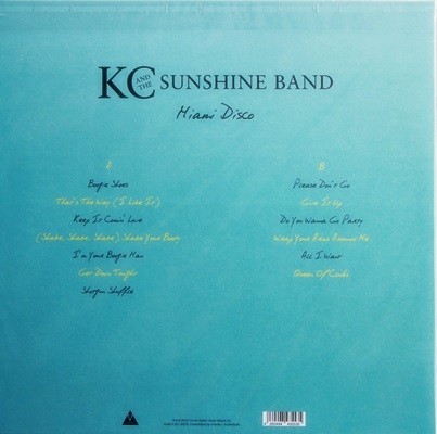 KC And The Sunshine Band - Miami Disco 1Lp N.