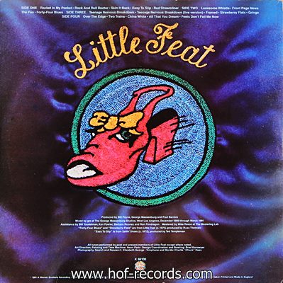 Little Feat - Hoy-Hoy! 2lp 1981