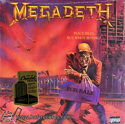 Megadeth - Peace Sells But Who's Buying? 1986 1lp NEW
