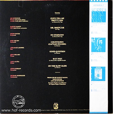 Lee Ritnour - RIT 1 Lp Japan