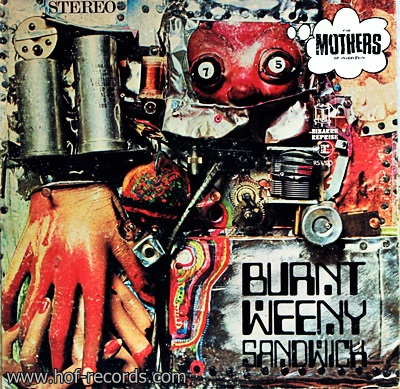 Burnt Weeny Sandwich - The Mothers 1Lp 1969