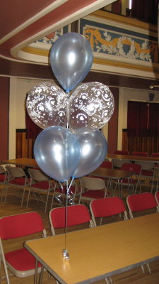 ลูกโป่งกลมเนื้อมุก สีฟ้า ไซส์ 10 นิ้ว แพ็คละ 10 ใบ (Round Balloons Size 10" - Pearl Light Blue Color)