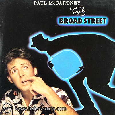 Paul Mccartney - Give My Regards To Broad Street 1984 1lp
