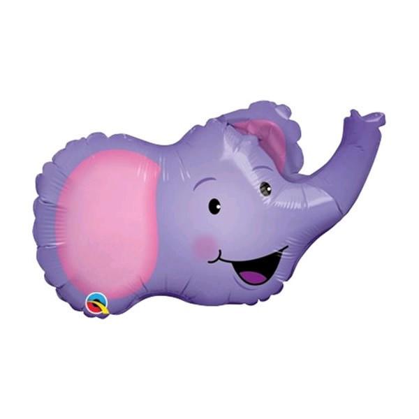 ลูกโป่งฟลอย์ หน้าช้าง - Elephant Face Foil Balloon / Item No. TL-B050