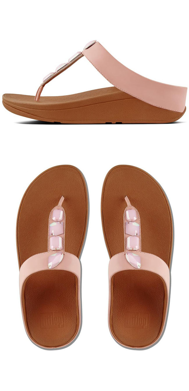 Fitflop Roka Dusky Pink ของแท้ นำเข้าจาก USA และ UK