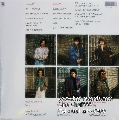 Toto - Fahrenheit 1Lp N.