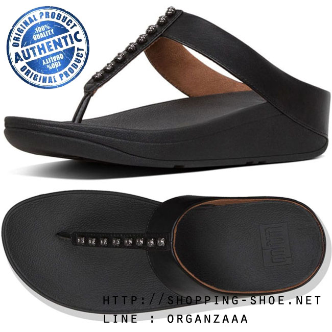 Fitflop Fino Treasure Black ของแท้ นำเข้าจาก USA และ UK