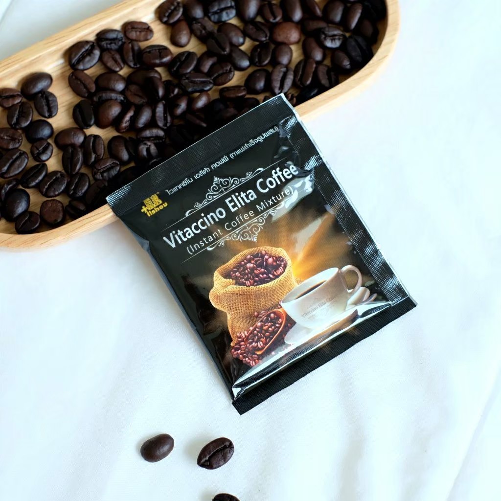 Vitaccino Elita Coffee ไวแทคซิโน่(กาแฟดำพลัส) แพกเกจใหม่ล่าสุด