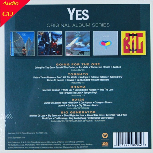 Yes Boxset 5 Cd N.