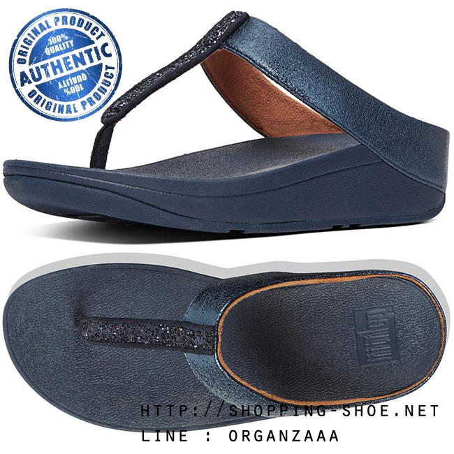 Fitflop Fino Glitzy Midnight Navy ของแท้ นำเข้าจาก USA และ UK
