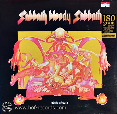 Black Sabbath - Sabbath Bloody Sabbath 1974 1lp NEW
