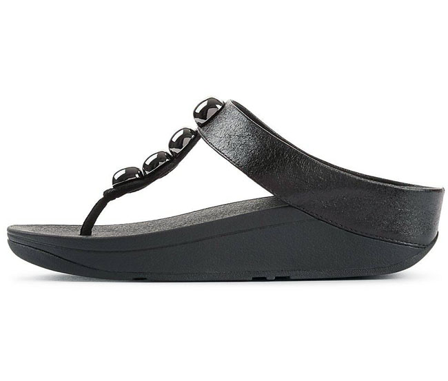 Fitflop Rola Glitzy Black ของแท้ นำเข้าจาก USA และ UK