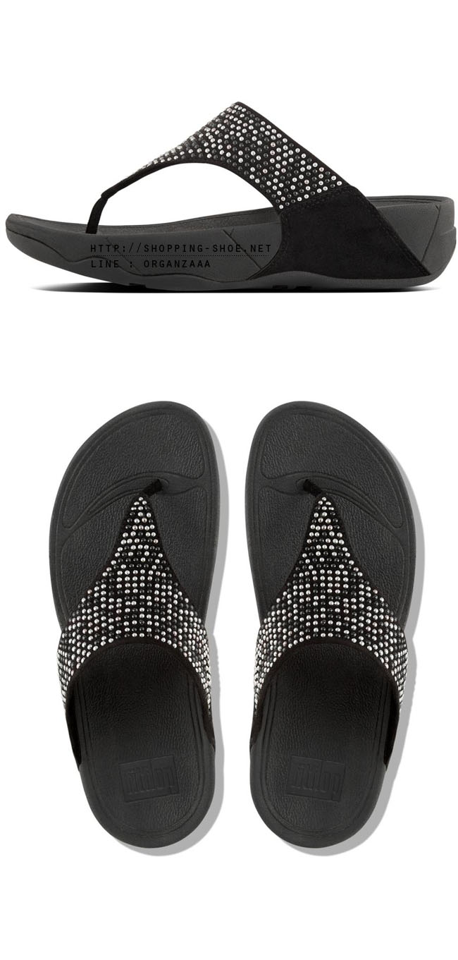 Fitflop Lulu Popstud Black ของแท้ นำเข้าจาก USA และ UK