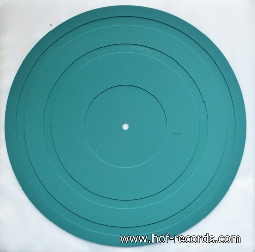 แผ่นรองเครื่องเล่นแผ่นเสียง ทำจากยาง สีเขียว(Green)