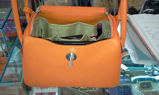ช่องจัดระเบียบกระเป๋า Hermes Lindy 26, 30