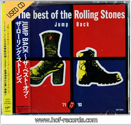 Rolling Stones - The Best Of Rolling Stones Jump Back 71'-93' (JAPAN) Used Cd VG++