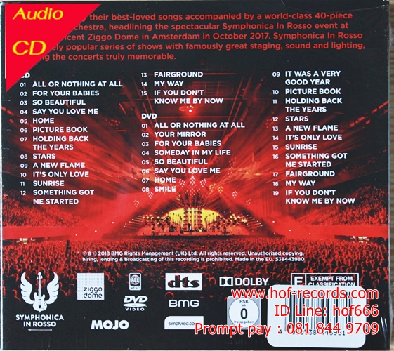 CD Simply Red - Symphonica in Rosso * New