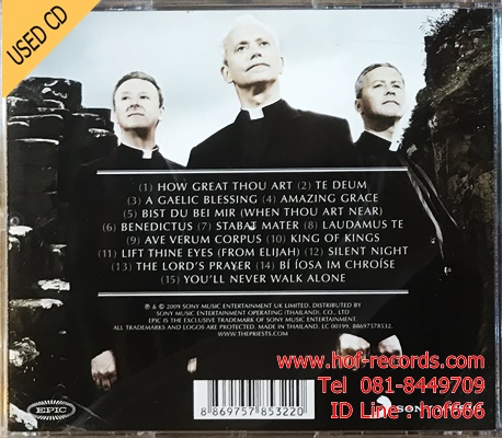 The Priests - Harmony ( Thai ) Used CD 1 Dise VG++