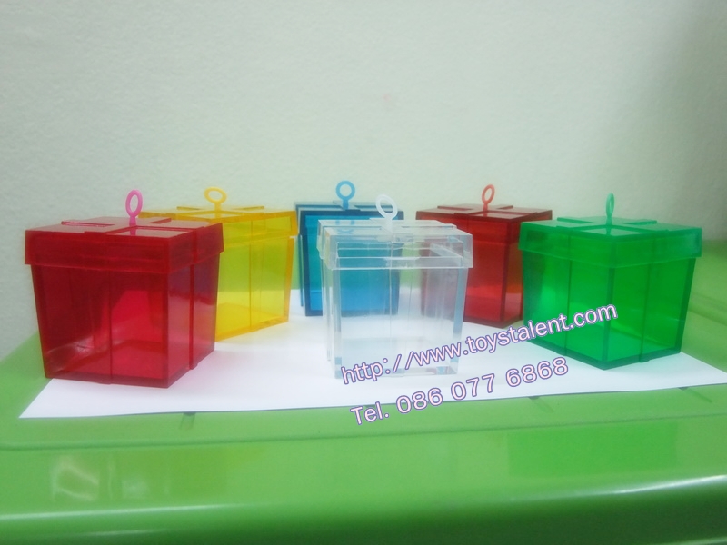 ฐานยึดลูกโป่ง ทรงสี่เหลี่ยม - Square shape balloon weight