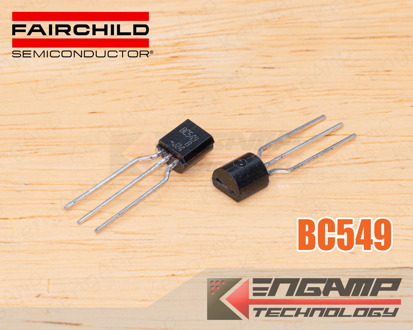 (10ตัว) [TR] BC549 Fairchild NPN TR 0.1A 30V