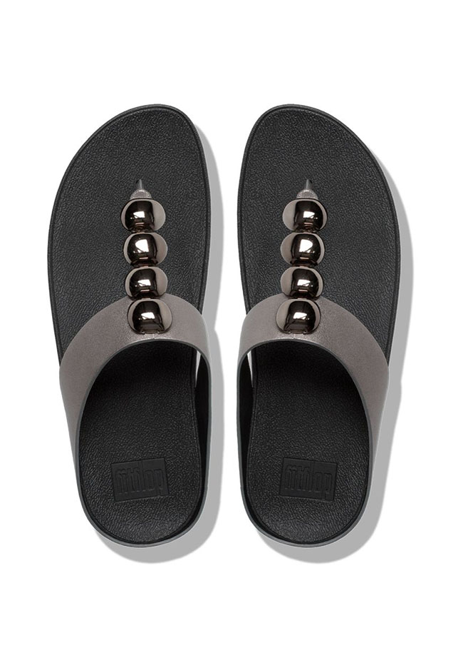 Fitflop Rola Leather Pewter ของแท้ นำเข้าจาก USA และ UK