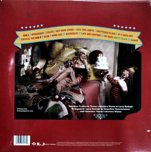 Britney Spears - Circus 1Lp New