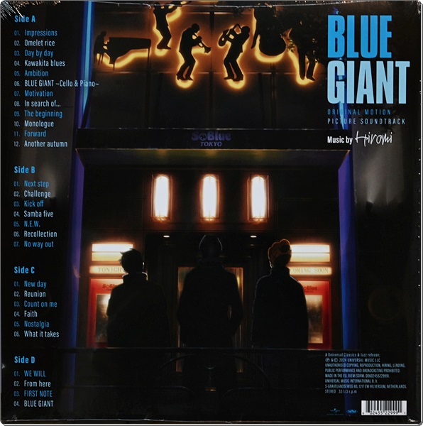 OST. Blue Giant 1Lp New
