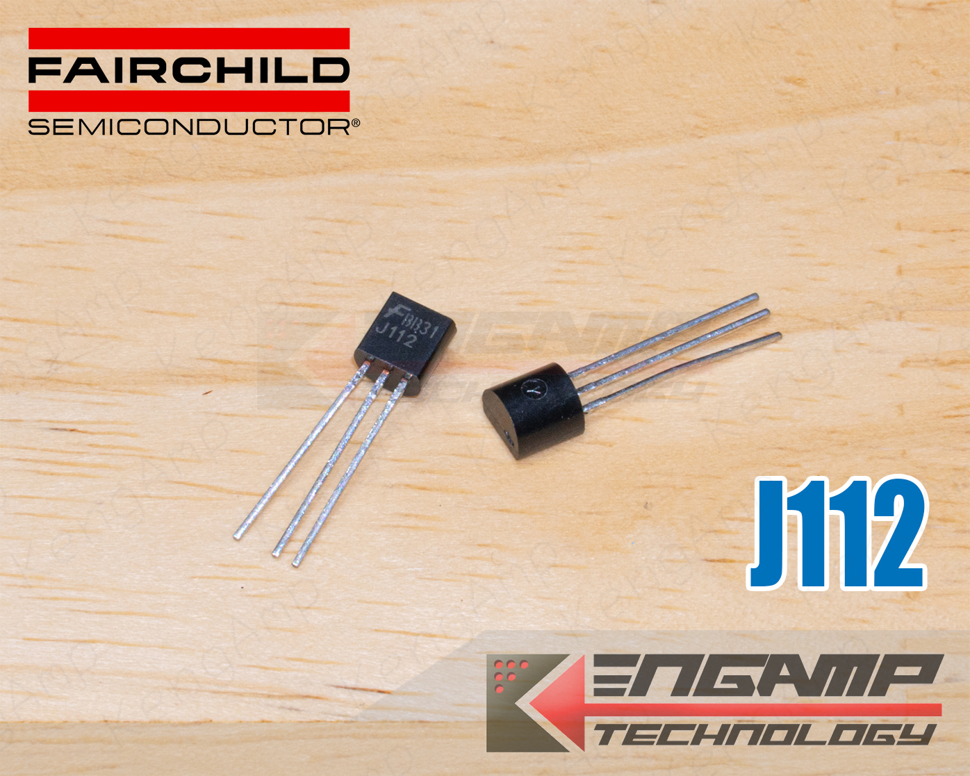 (1ตัว) [FET] 2SJ112 J112 FAICHILD N-ch JFET Chopper Transistors