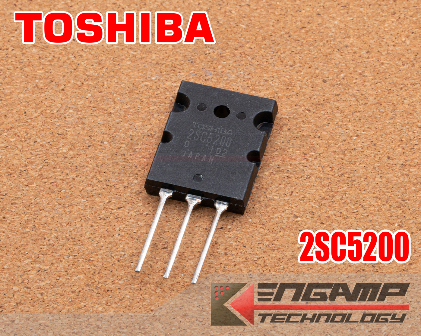 (1ตัว) [TR] 2SC5200 TOSHIBA (แท้ JAPAN) NPN 15A 230V 150W