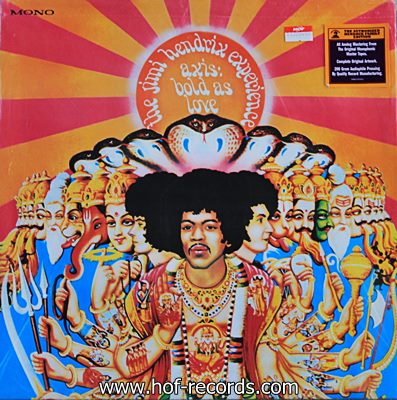 Jimi Hendrix - Axis Bold As Love 1lp N.