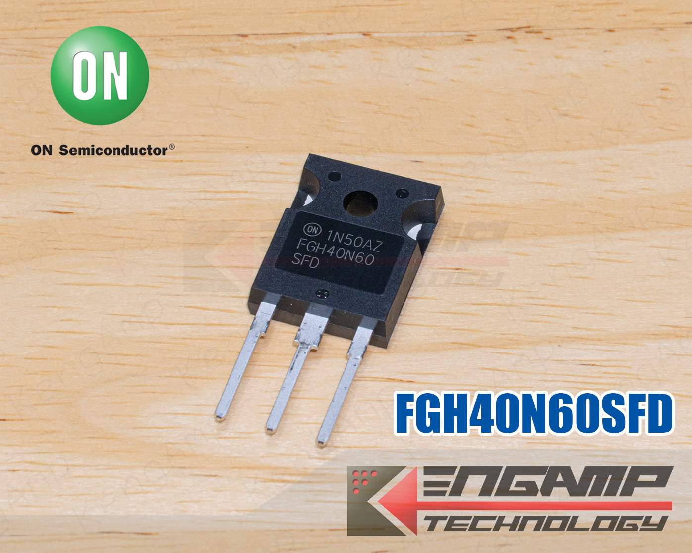 (1ตัว) [IGBT] FGH40N60SFD ON/FSC IGBT 40A 600V