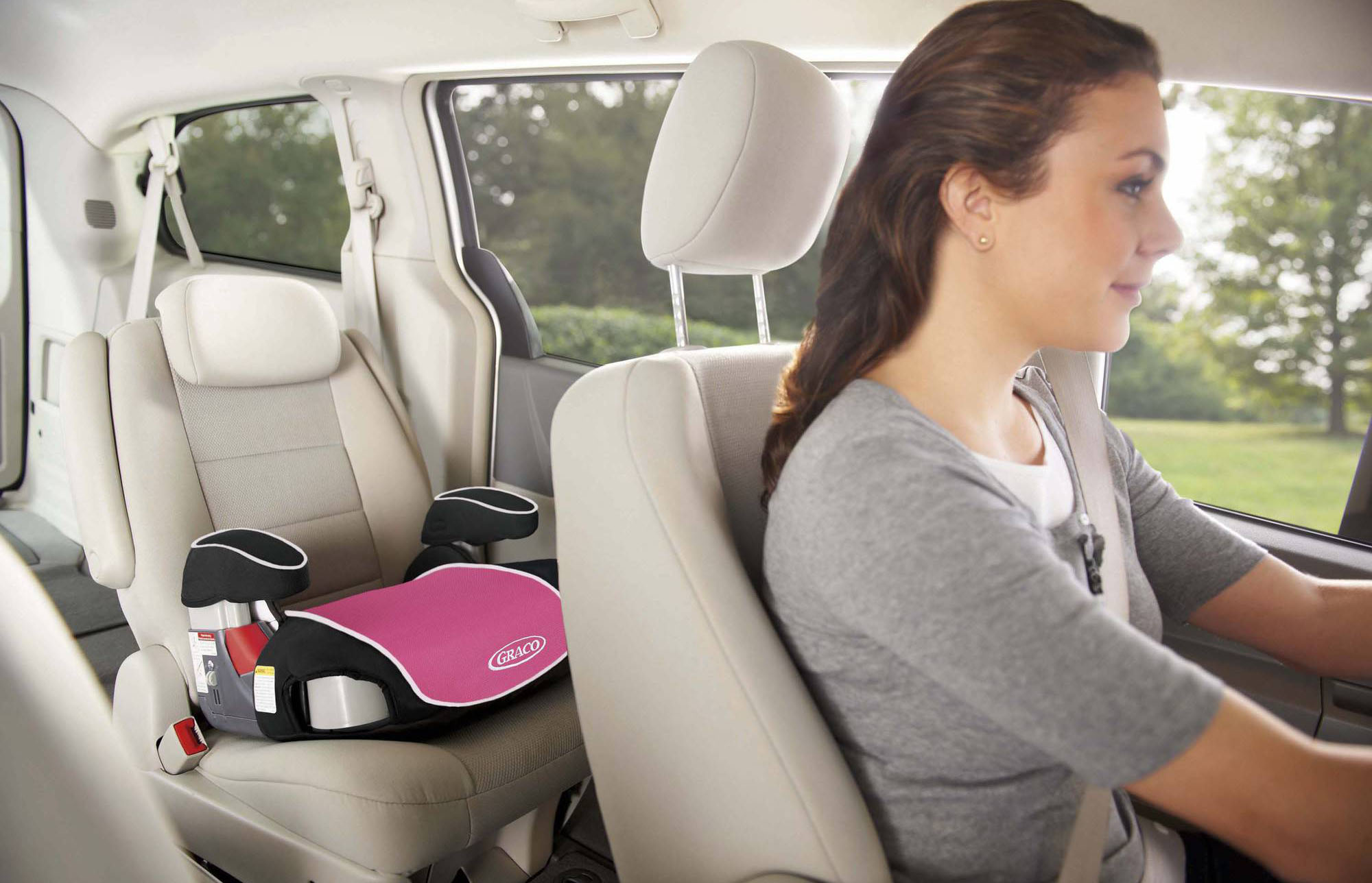 Graco Backless Turbo Booster Car Seat, Kenzie Graco Helps safely transport your