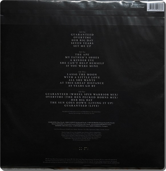 Level 42 - Guaranteed 2Lp New