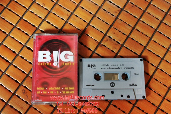 T BiG - รวมศิลปินไม่แยกค่าย (Used Tape Cassett)