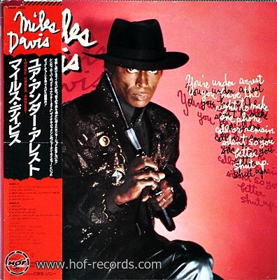Miles Davis - You're Under Arrest 1lp