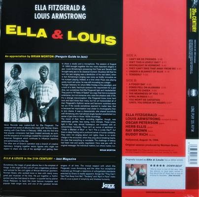 Ella Fitzgerald & Louis Armstrong - Ella & Louis ( Orange Vinyl ) 1Lp N.