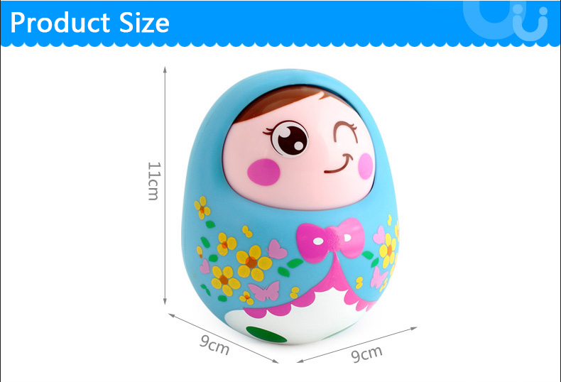 ตุ๊กตาล้มลุก Tumbler Doll ของเล่นเด็ก เสริมพัฒนาการ