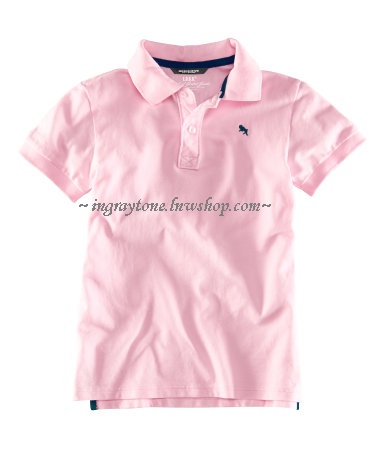 เสื้อโปโลเด็ก อังกฤษ HM คุณภาพดี No.33 35.5 37