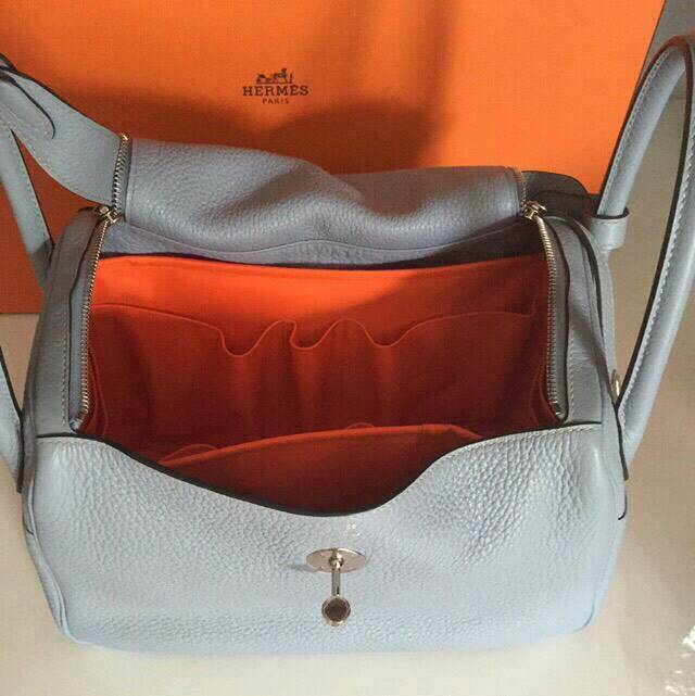 ช่องจัดระเบียบกระเป๋า Hermes Lindy 26, 30
