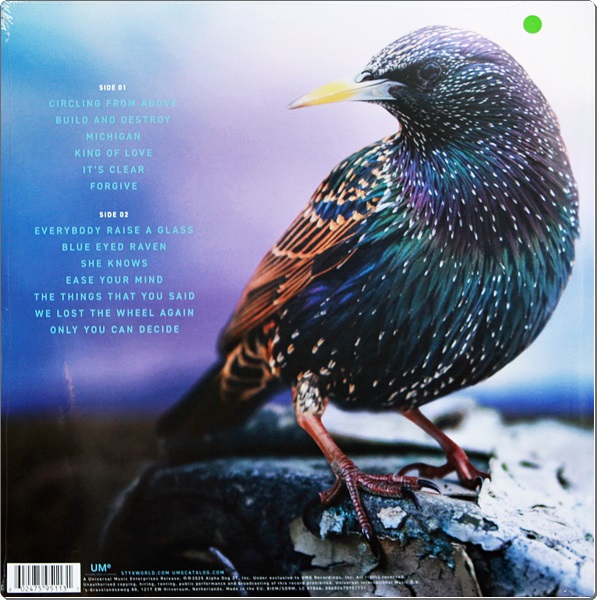 Styx - Circling From Above 1Lp New