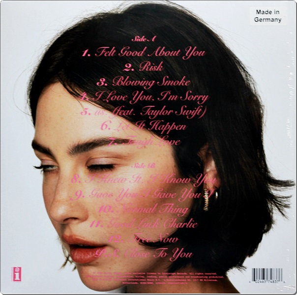 Gracie Abrams - The Secret Of Us (Pink Vinyl) 1Lp New