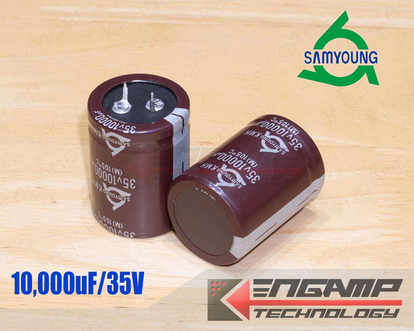 (1ตัว) 10000uF/35V 105 C SAMYOUNG KMH(M) 30x40mm P=10mm