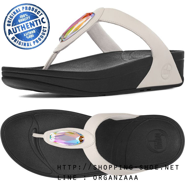 Fitflop Chada Leather Urban White ของแท้ นำเข้าจาก USA และ UK