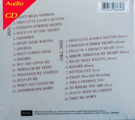 Richard Marx - Stories To Tell Greatest Hits 2Cd N.